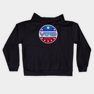 Vote Vintage Space Inspired Kids Hoodie